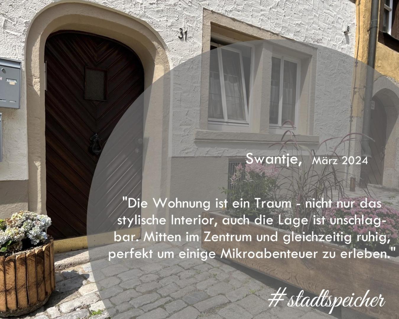 #Stadtspeicher - Suite Goldener Stern In Der Altstadt Rothenburg ob der Tauber Eksteriør billede